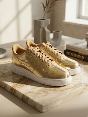 Nike Air Force 1 SP Liquid Gold | Women's 14.5 / Men's 13 | CQ6566-700